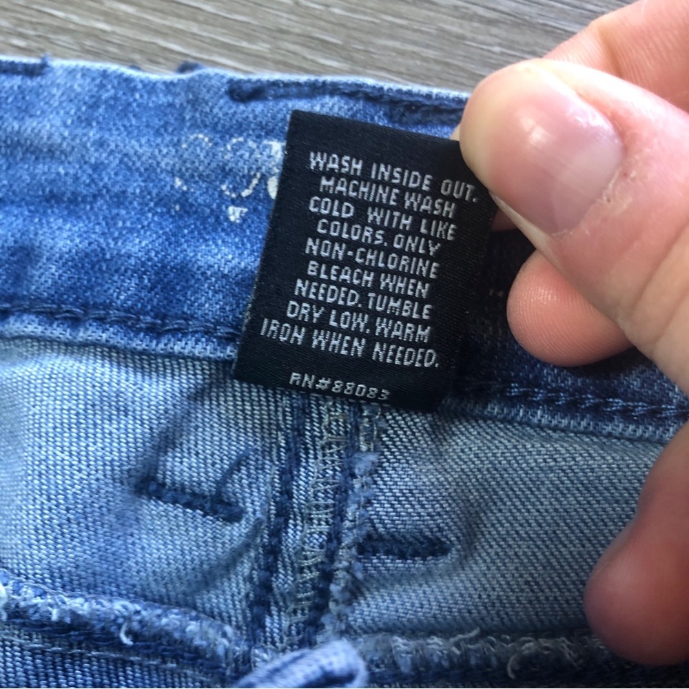 Women's Blue Skinny Jeans - Picture 3 of 12